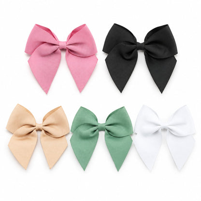 Grosgrain Stick On large 10cm ribbon bows self adhesive