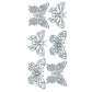 Large Butterfly Peel Off Sticker Sheet For Card Making Craft Choice Of Colours