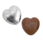 Chocolate Wedding Favours Belgian Chocolate Silver Foil Wrapped Heart Chocolates Gift Box Chocolates Without Gift Wrap
