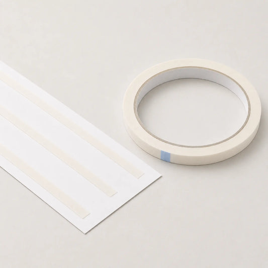 6mm double sided tape strips on the back of card for layering