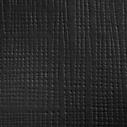 Close-up of the black textured silk finish used on the favour box