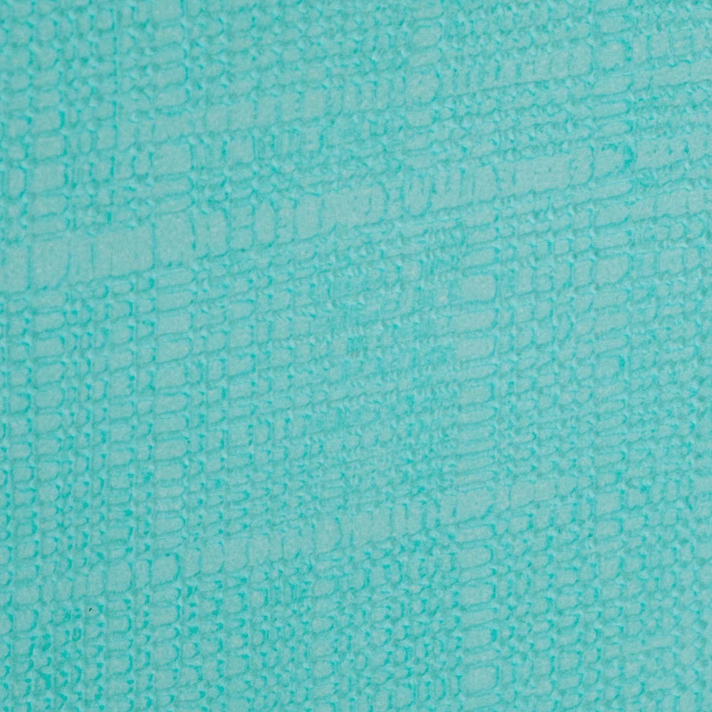 Close-up of the celeste blue textured silk finish used on the favour box