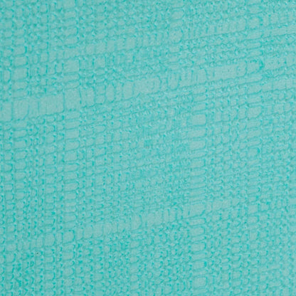 Close-up of the celeste blue textured silk finish used on the favour box