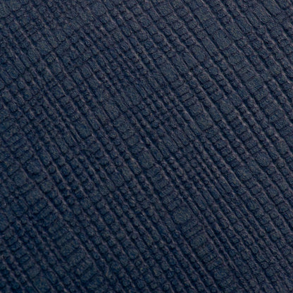 Close-up of the navy textured silk finish used on the favour box