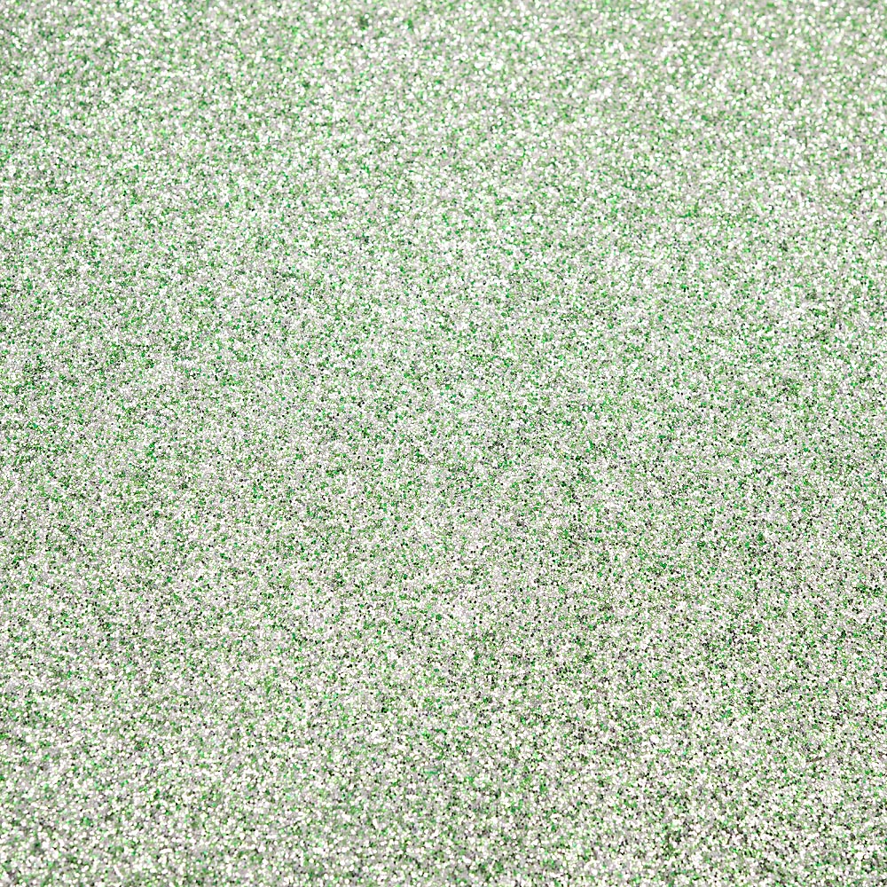 Sage Green A4 non-shed glitter card with a fine textured sparkle finish for luxury wedding stationery