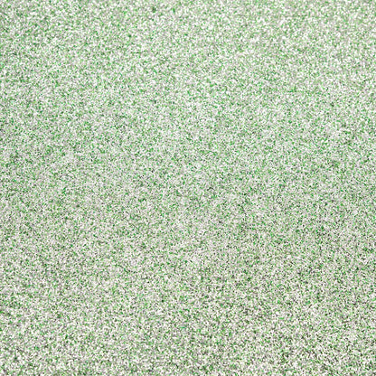 Sage Green A4 non-shed glitter card with a fine textured sparkle finish for luxury wedding stationery