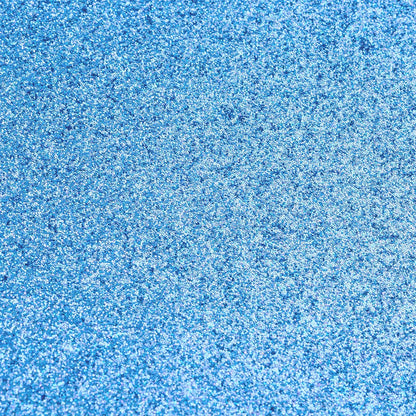 Saphire Blue A4 non-shed glitter card with a fine texture sparkle finish for luxury wedding stationery