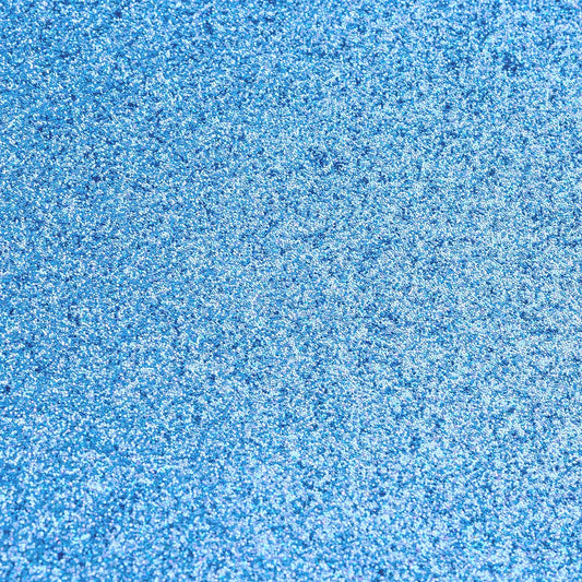 Saphire Blue A4 non-shed glitter card with a fine texture sparkle finish for luxury wedding stationery