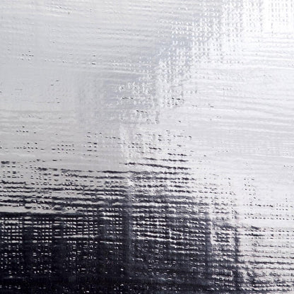 Close-up of the silver textured silk finish used on the favour box