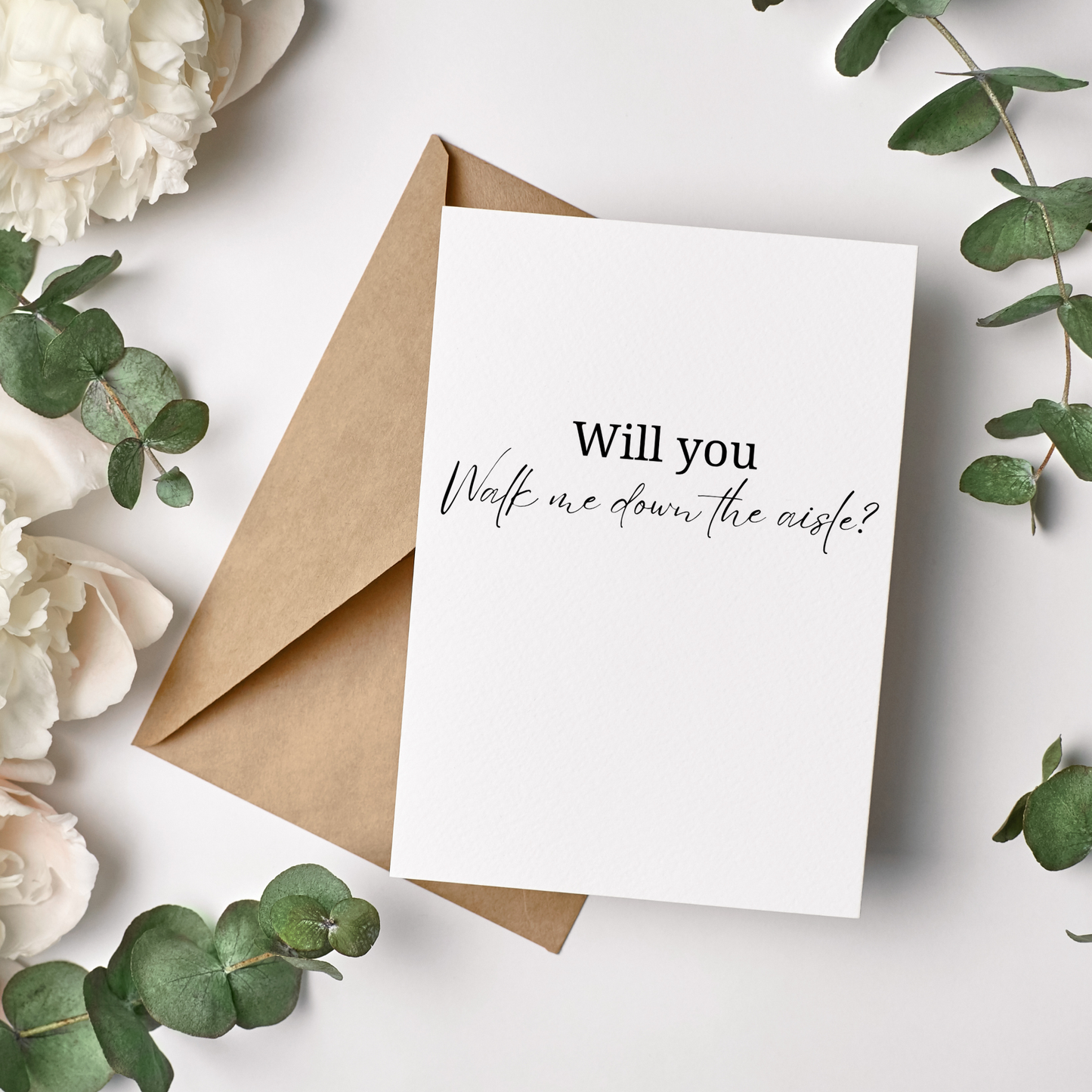 Handmade Bridesmaid Proposal Card – “Will You Be My Bridesmaid?” | Maid of Honour & Flower Girl Options