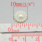 Ivory Pearl Effect Embellishments for Wedding Card Making Craft CHOICE OF STYLES