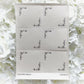 30 Decorative Toppers White With Silver Foil Flowers Card Making Scrapbook Craft