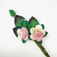 Mulberry Paper Rose Flowers Mini Floral Spray Card Embellishments Art Crafts DIY