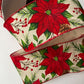 Wired Edge Christmas Hessian Ribbon 63mm x 1m Cut Piece Wreath Bow Making Craft