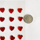 Self Adhesive Diamante Rhinestone Heart Gems For Card Making Scrapbook Art Craft