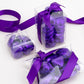 Chocolate Wedding Favours Belgian Chocolate Purple Foil Wrapped Heart Chocolates Gift Box Chocolates Without Gift Wrap