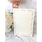 A5 Card Blanks Ivory Hammer Effect With Gold Foil Wedding Script 10pk Pre-Folded - Clearance-The Creative Bride