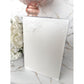 A6 Card Blanks White Pearl With Wedding Bells 10pk - Clearance-The Creative Bride