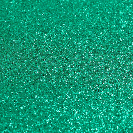 Bottle Green A4 Glitter Card Sheets Non Shed 250gsm