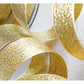 Berisfords Gold Sparkly Lame Metallic Glitter Ribbon 7, 15, 25, 40mm-The Creative Bride