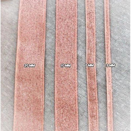 Berisfords Rose Gold Copper Sparkly Lame Metallic Glitter Ribbon 7, 15, 25, 40mm-The Creative Bride
