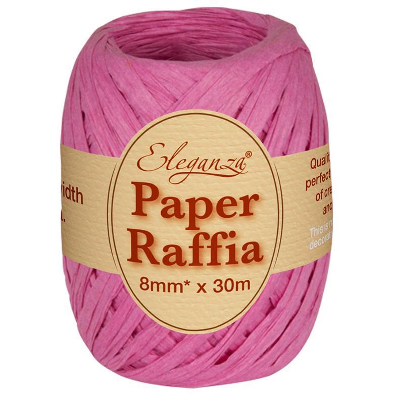 Eleganza Paper Raffia - Fuchsia-The Creative Bride