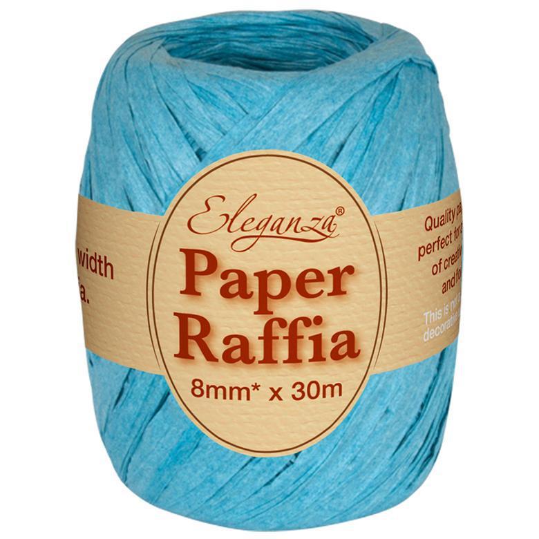 Eleganza Paper Raffia - Turquoise-The Creative Bride