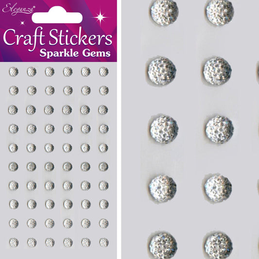 Eleganza Self-Adhesive Gem Dots Stickers-The Creative Bride