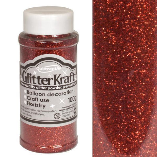 Glitter Kraft Fine Glitter - Red-The Creative Bride