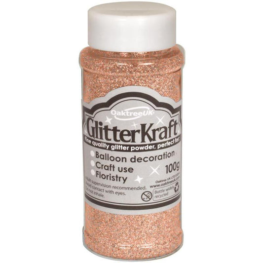 Glitter Kraft Fine Glitter - Rose Gold-The Creative Bride