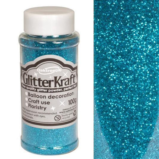 Glitter Kraft Fine Glitter - Turquoise-The Creative Bride