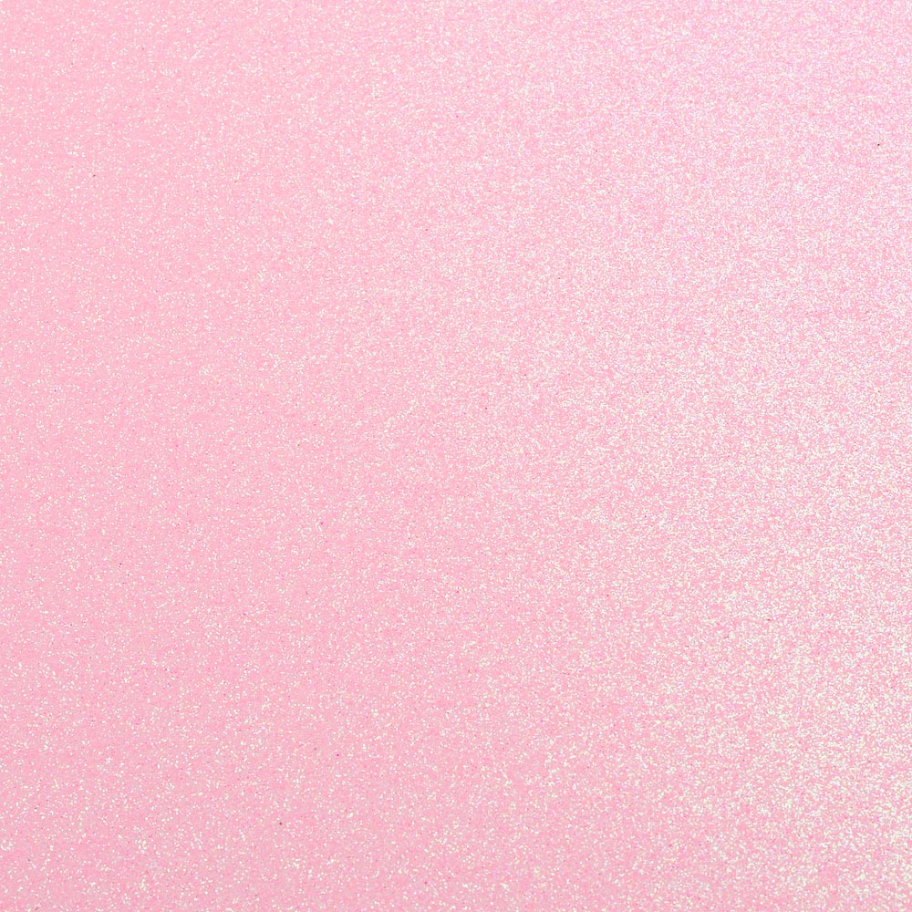 Pale Baby Pink A4 non-shed glitter card with a fine textured sparkle finish for luxury wedding stationery