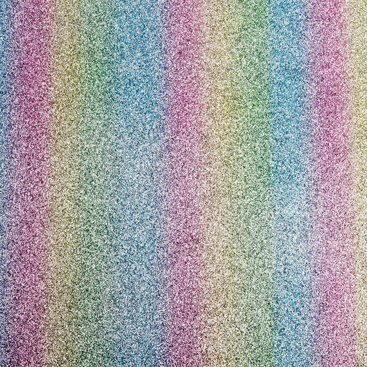 Rainbow glitter Cardstock A4 non-shed glitter card with a fine textured sparkle finish for luxury wedding stationery