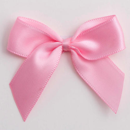 Pink Self Adhesive Satin Ribbon Bow