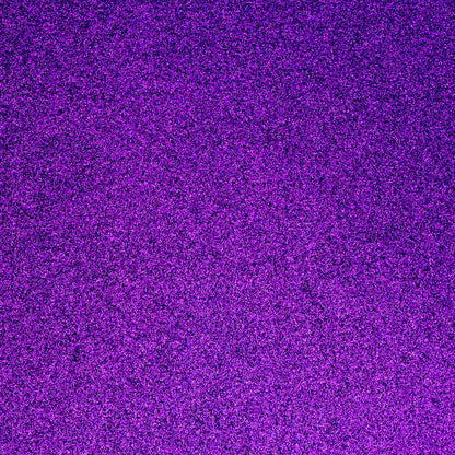 Purple A4 non-shed glitter card with a fine textured sparkle finish for luxury wedding stationery